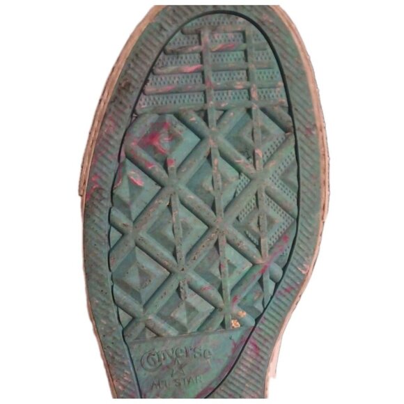 Chuck Taylor All Star Marbled Patch Mens Size 10.5 W 12.5 Pink Grey Blue A00415C - Picture 10 of 14